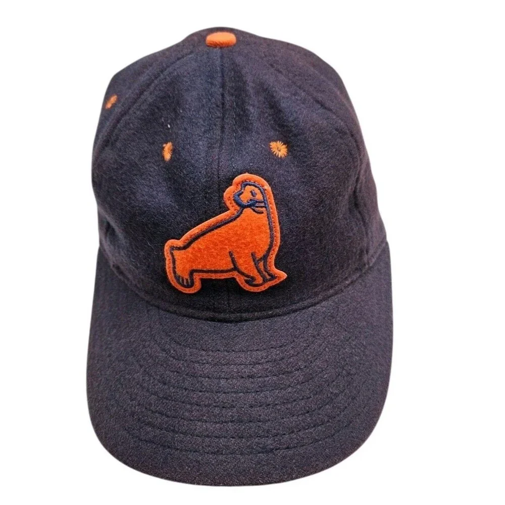 Ebbets Field Flannels San Francisco Seals 1940 Fitted Hat Size 7 1/2 USA Vintage